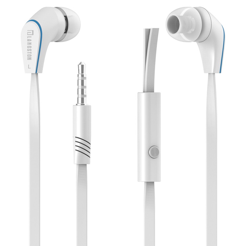 

GANGXUN White, наушники с микрофоном Супер бас 3