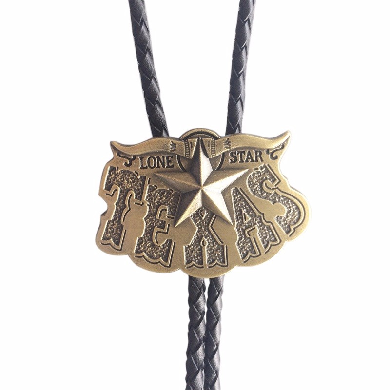 

JEANS FRIEND Black, Новый Vintage Long Horn Bull Star Wedding Bolo Tie Leather Necklace