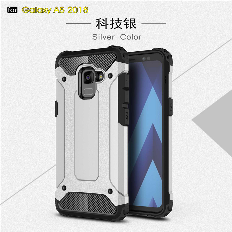 

goowiiz Серебряный Samsung Galaxy A8 2018 A5 2018, Samsung A8 2018