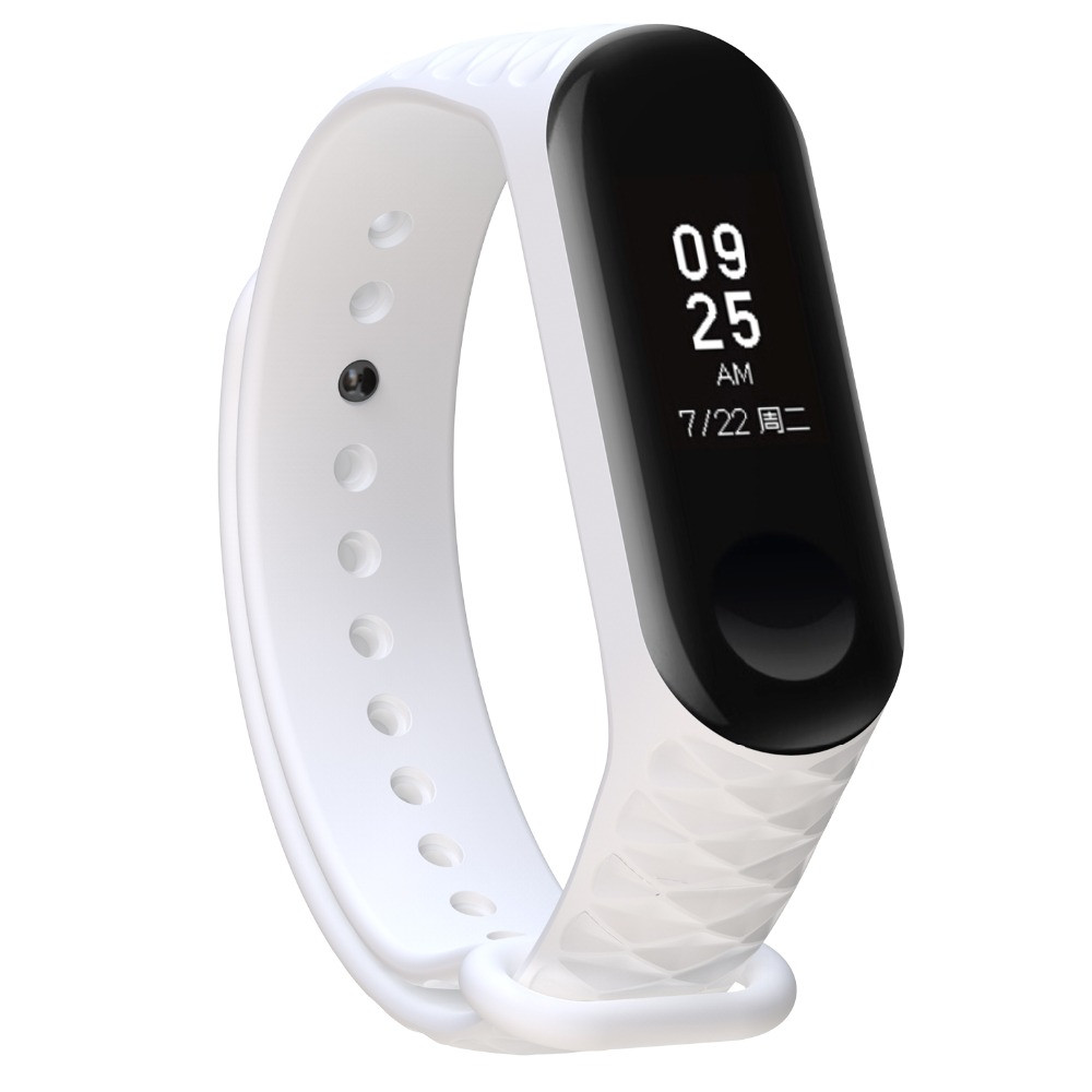 

chkj White, Ремень для Xiaomi Mi Band 3 Smart Band Accessories для Xiaomi Miband 3