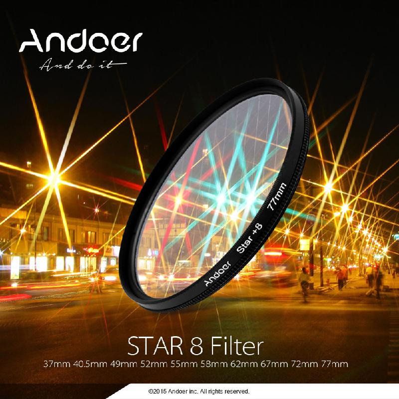 

ANDOER Black 67мм, Фильтр UV CPL ND8