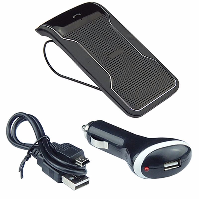 

meterk Black, Hands-free Bluetooth Car Kit Динамик
