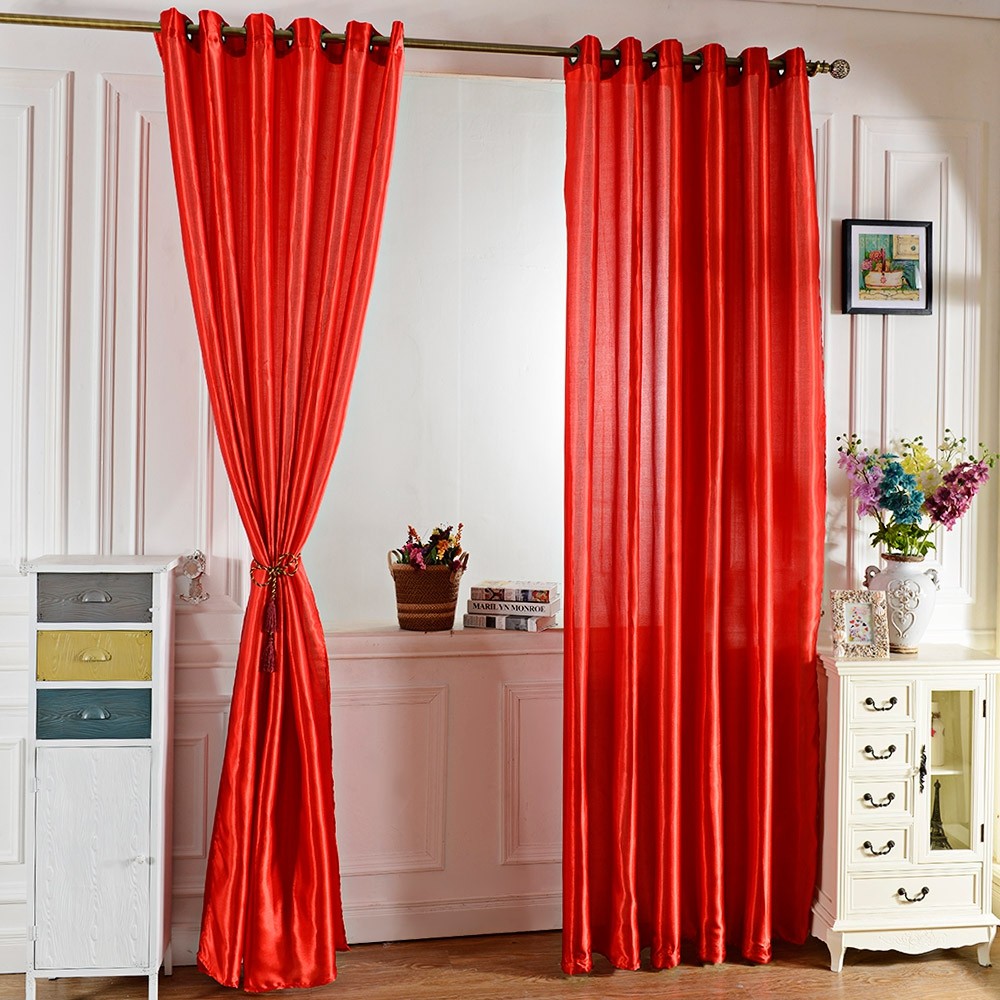 

GBTIGER Red, Занавесок для гостиной
