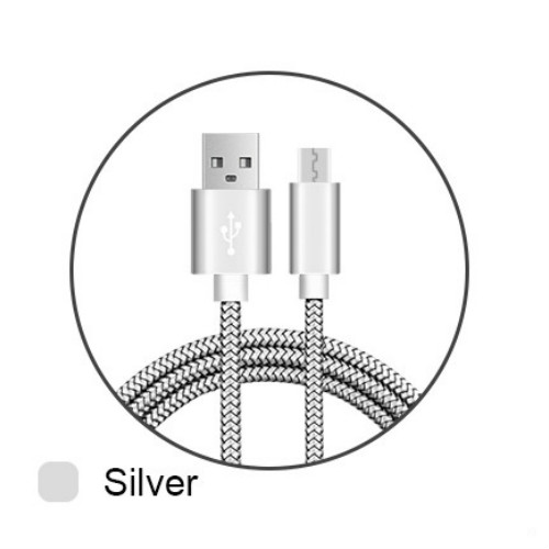 фото Кабели мобильных телефонов быстрый зарядный кабель usb тип c тип-c usb afilado серебристый 05m