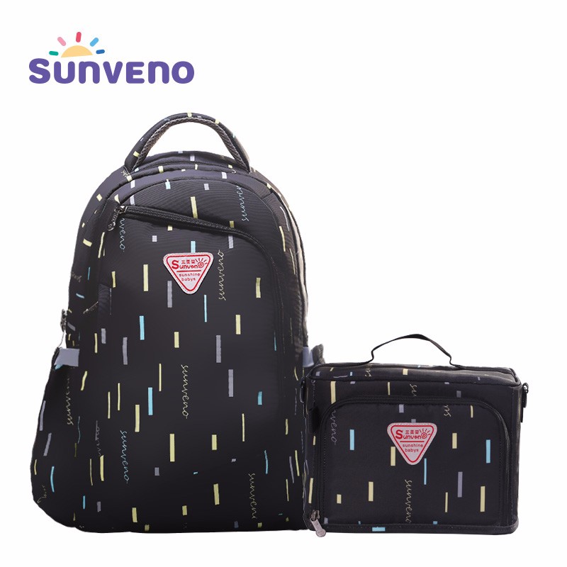 

sunveno Black, Модный женский рюкзак высокой емкости