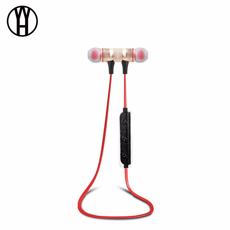 

WH Золото красный, Идеальный стереофонический звук HI-FI M9 Bluetooth V41 Наушники