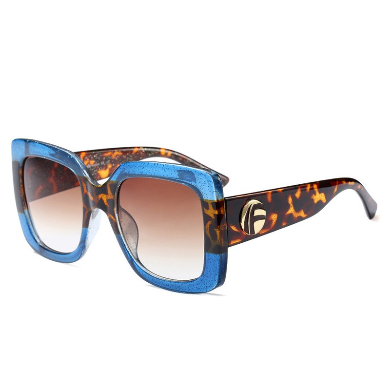 

SHAUNA нет гвоздя Blue Leopard, Солнцезащитные очки