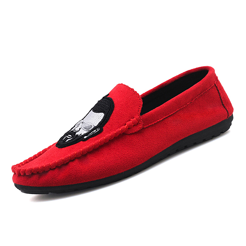 

DaMaiZhang красный 6,5, Мужчины Loafer