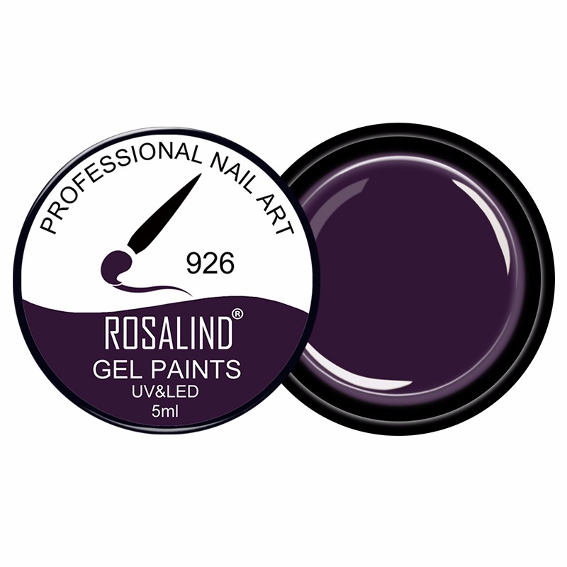 

ROSALIND S5Rose Red с батареей без вставок карты или USB, Лак для ногтей