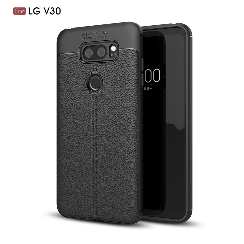 

Fecoprior черный, Задняя обложка для LG V30 V30 Plus V 30 V30Plus Корпус
