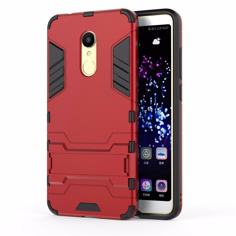 

WIERSS красный для Xiaomi Redmi 5, для Xiaomi Redmi 5 Plus Shockproof Hard Phone Case