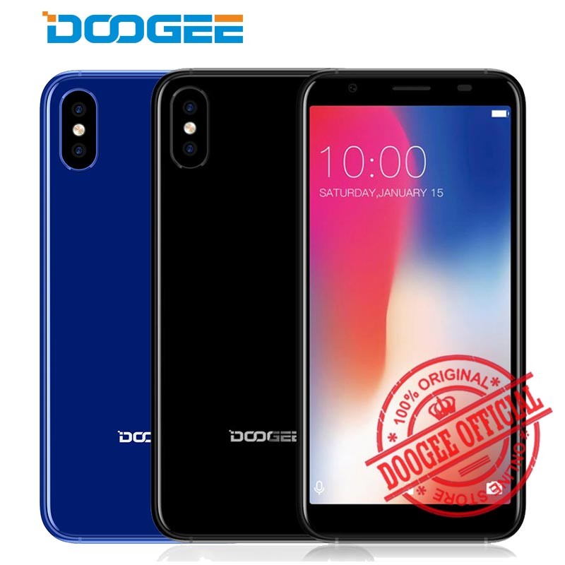 

DOOGEE Черный, 2018 Новый смартфон DOOGEE X55