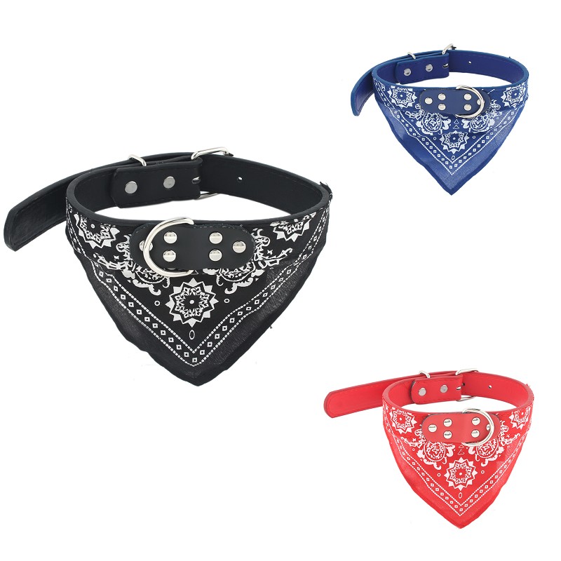 

MyMei Чёрный цвет, собака Bandana поводок