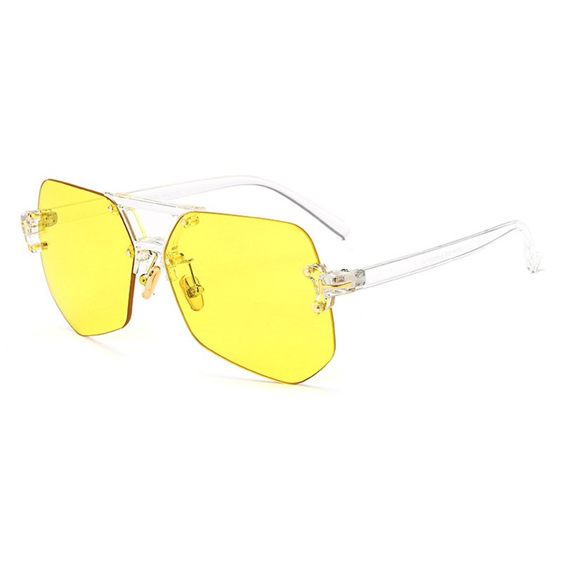 

SHAUNA желтый большой, Солнцезащитные очки