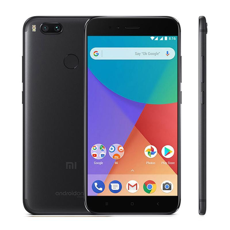 

Tissbely Black, Оригинальный Xiaomi Mi A1 MiA1 4GB 32GB