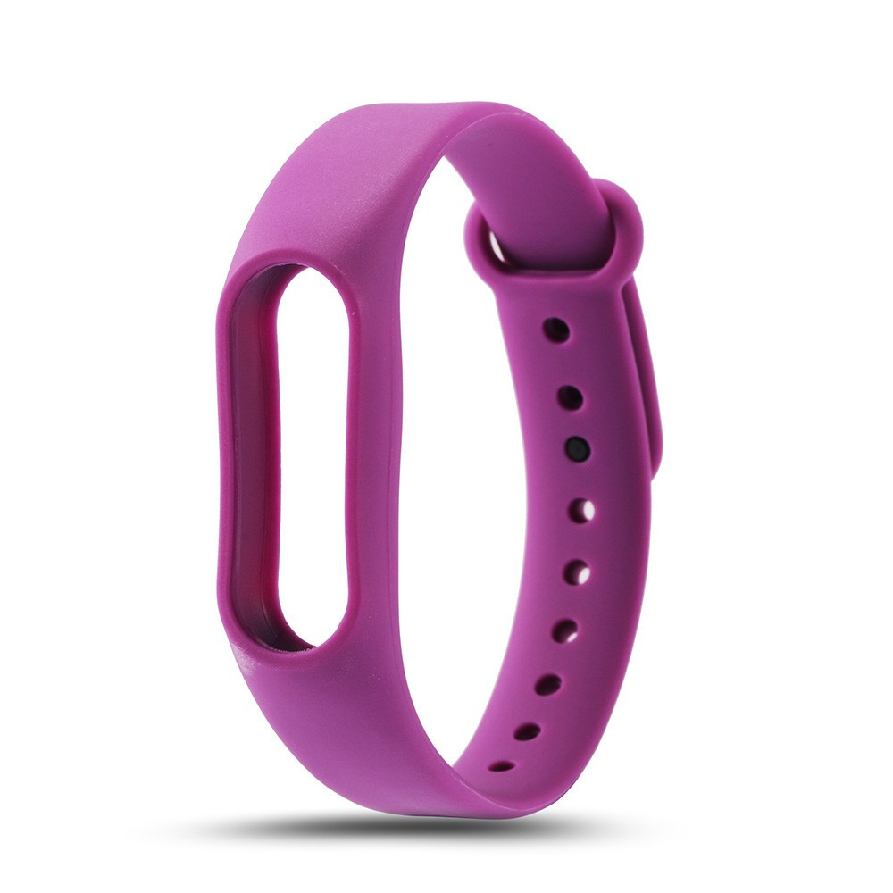 

chkj Пурпурный Один размер, Красочный силиконовый ремешок для Xiaomi Mi Band 2 мили band 2 браслет mi band 2 ремешок