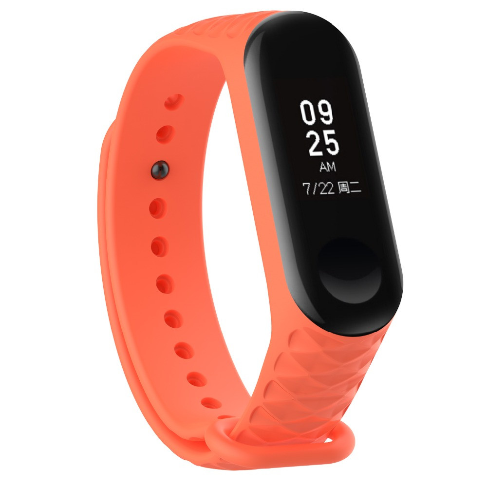 

chkj оранжевый, Ремень для Xiaomi Mi Band 3 Smart Band Accessories для Xiaomi Miband 3