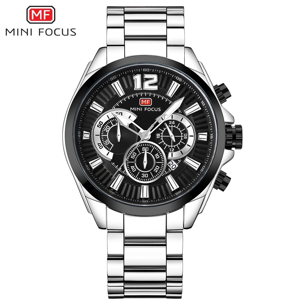 

MINIFOCUS Серебряный, Мужские часы