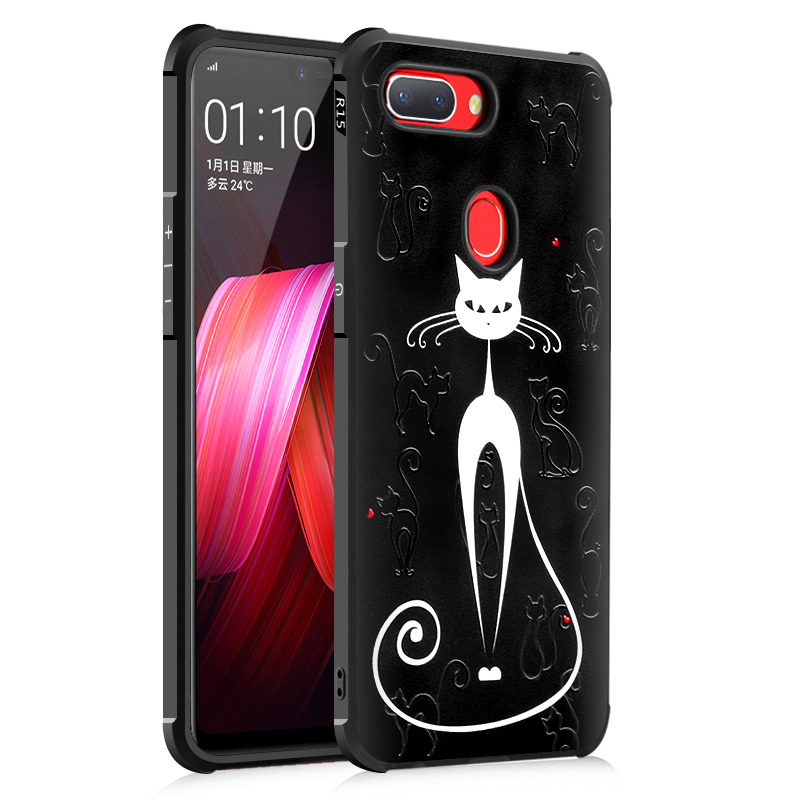 

goowiiz белый кот OPPO R15 Dream