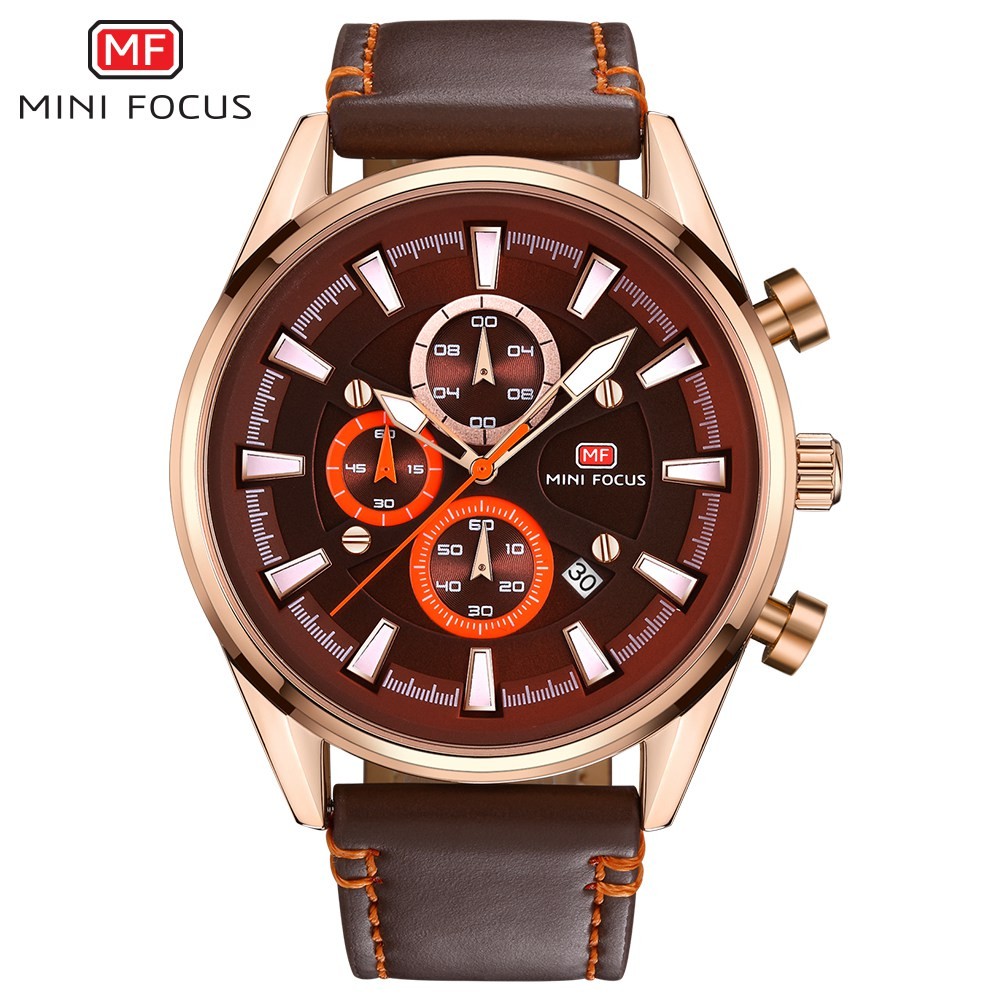 

MINIFOCUS Brown, Мужские часы