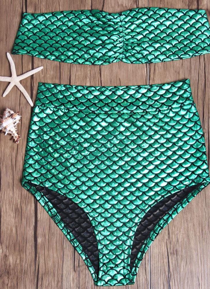

babyonline DRESS Зеленый, Без бретелек Бикини
