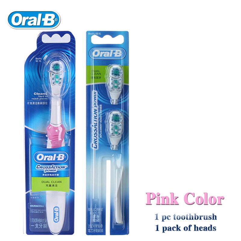 

P&G Розовый, Oral B Cross Action