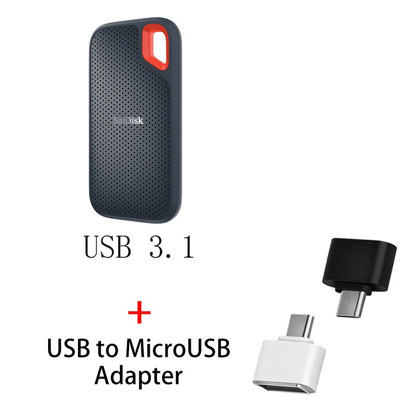 

SanDisk 1TB, hd externo 1t внешний ssd портативный ssd usb ssd внутренний ssd с корпусом hhd