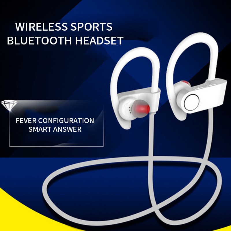 

yuerlian Белый наушники,, и потный Bluetooth