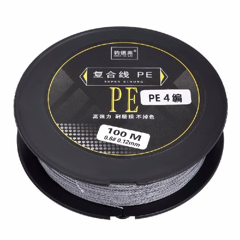 

Lixada 4 нити Dia0128mm, PE плетеная леска