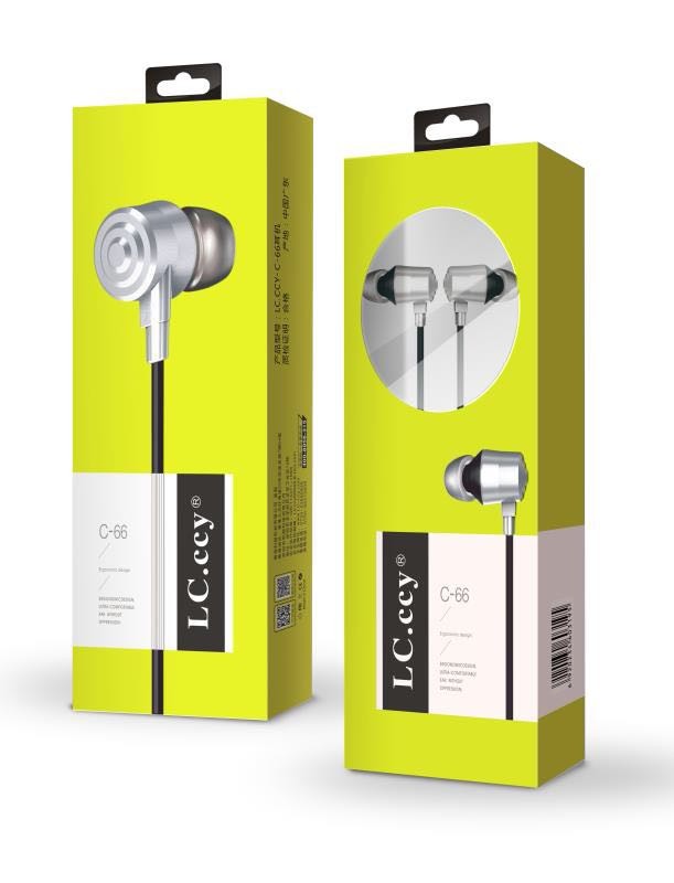 

GANGXUN Black, Наушники-вкладыши Colorful Headset Hifi Earbuds Bass Наушники