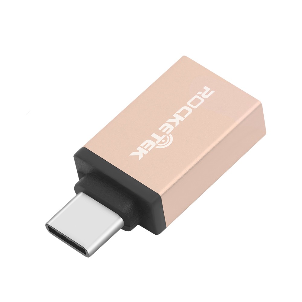 

ROCKETEK золото, Высокое качество USB 30 для Type c OTG адаптер мобильного телефона Android