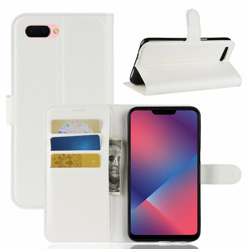 

WIERSS белый для Oppo A3s A5, для Oppo A3s WIERSS Кошелек для телефона