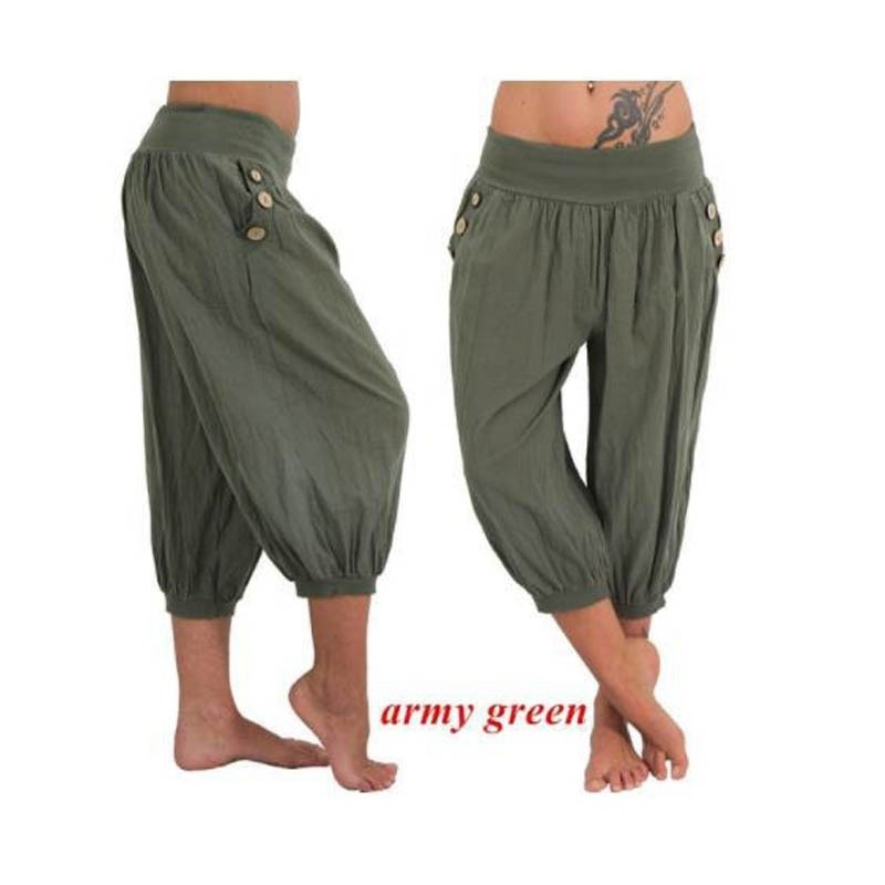 

Jiesenlang Армейский Зеленый, брюки с широкими ногами