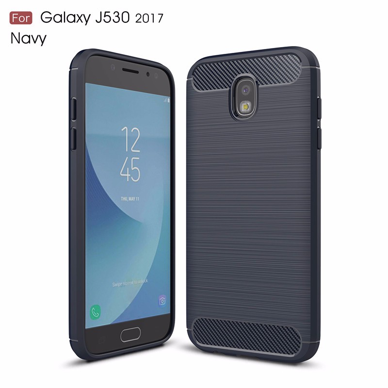 

KYKEO Синий цвет Samsung Galaxy J530 2017 EU, Carbon Fiber Phone Case For Samsung Galaxy J530 2017 EU