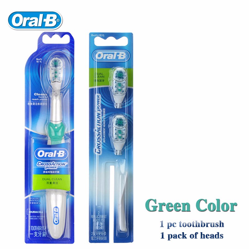 

P&G Зеленый, Oral B Cross Action