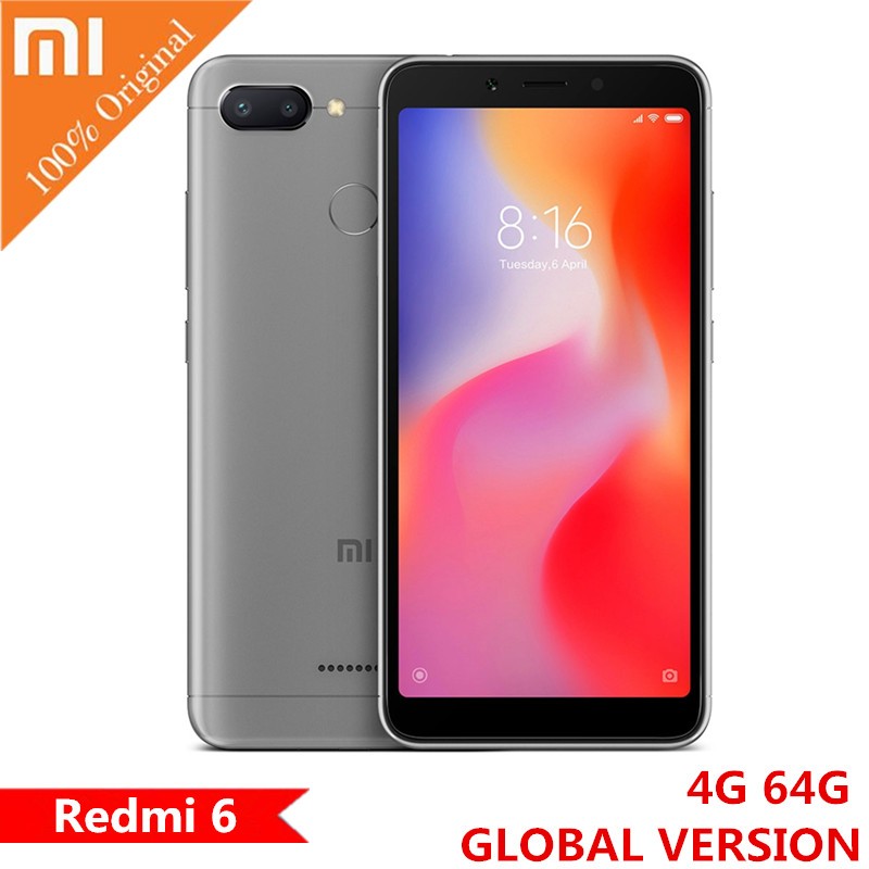 

Mi GRAY 4G 64G, Глобальная версия Xiaomi Redmi 6