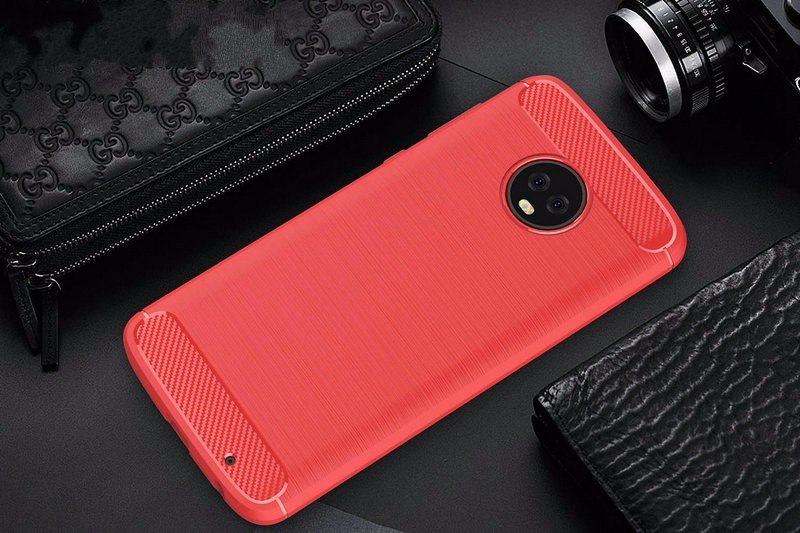 

WIERSS красный для Motorola Moto G6, для Motorola Moto G6 Plus Ударопрочный чехол для телефона
