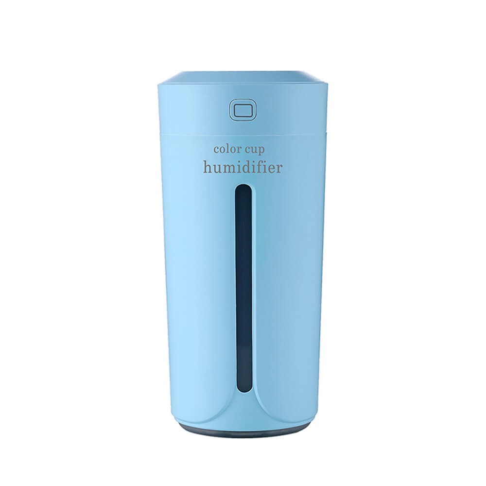 

TOMNEW Голубое небо, TOMNEW 230 мл Cool Mist Увлажнитель USB Mini Портативный ультразвуковой Две передачи