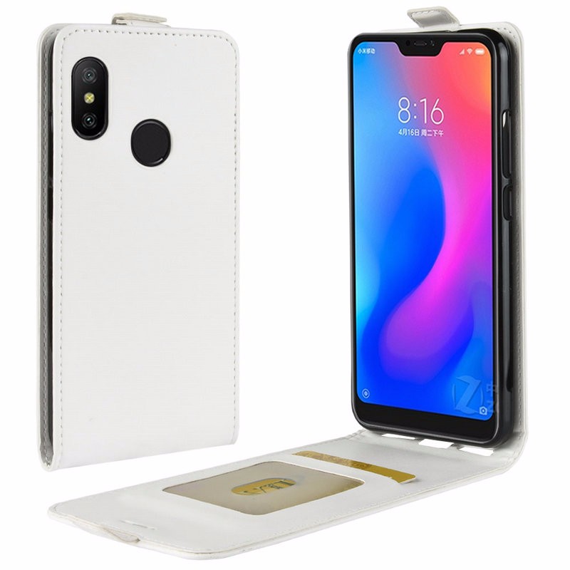 

WIERSS белый, для Xiaomi Redmi 6 Pro WIERSS Флип кожаный чехол