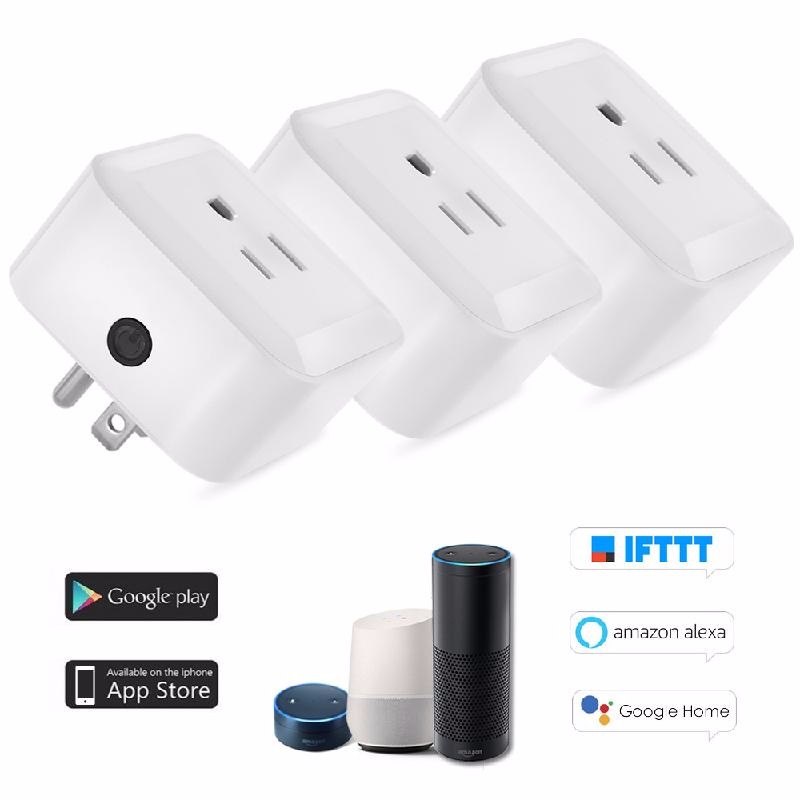 

koogeek Black, Smart Plug с включенным выключателем