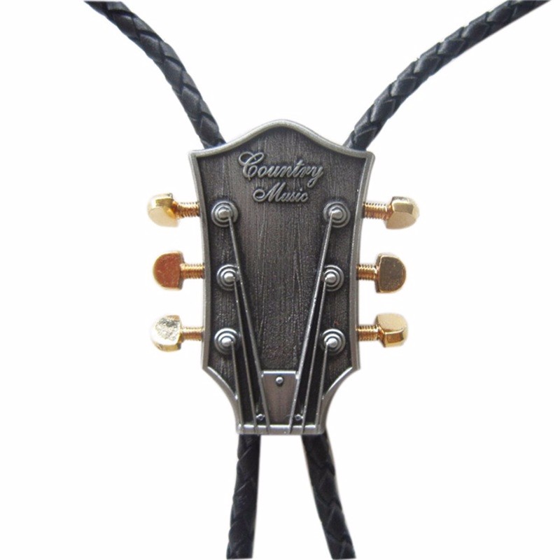 

JEANS FRIEND Black, Винтаж Оригинальная западная музыка кантри-гитары Bolo Tie также продается в США