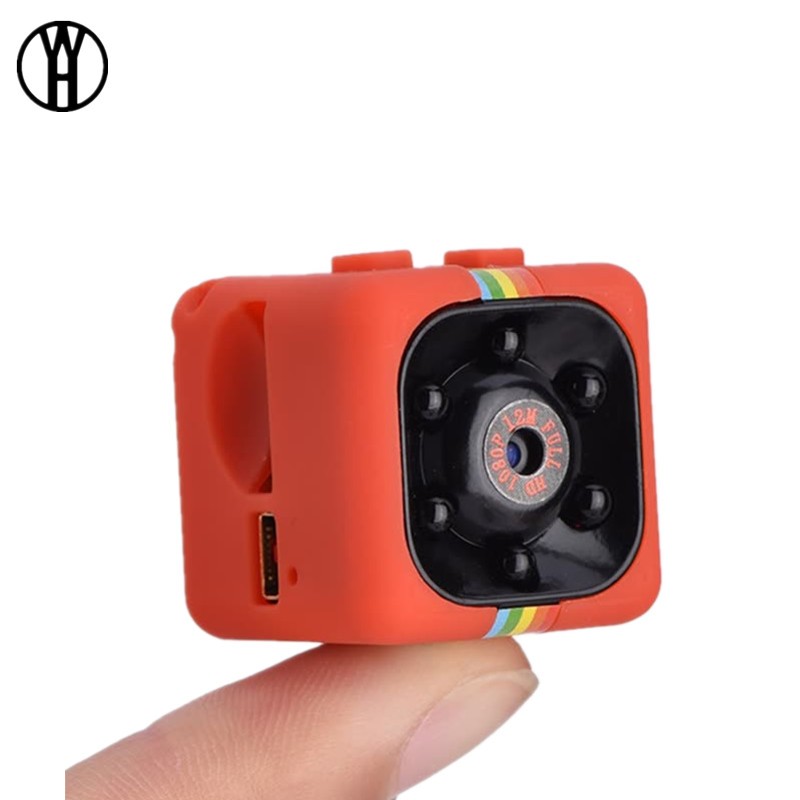 

WH оранжевый, 360 ° поворот SQ11 Мини-камера Спорт Micro Cam ИК ночного видения