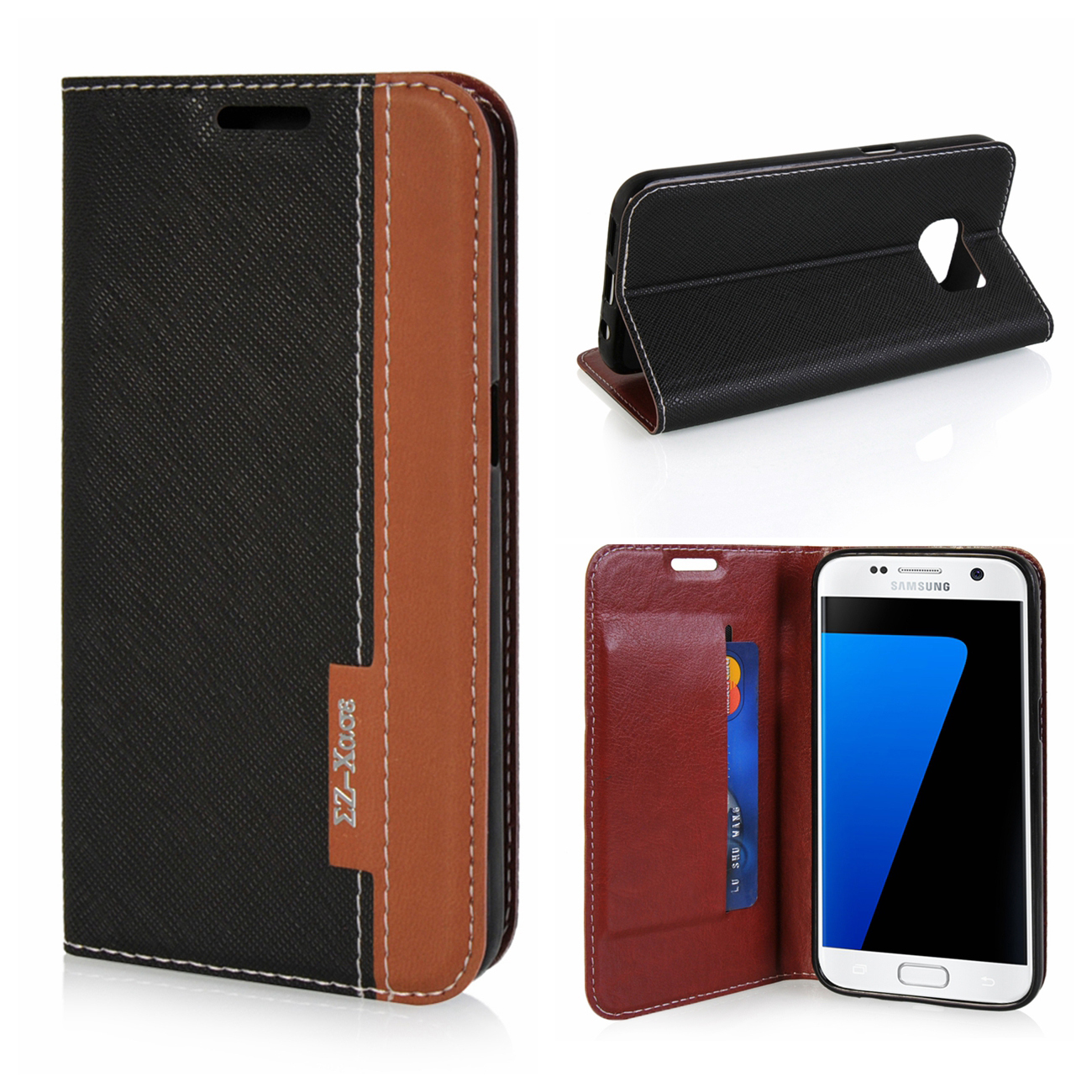 

MOONCASE Черный Samsung Galaxy S7 edge