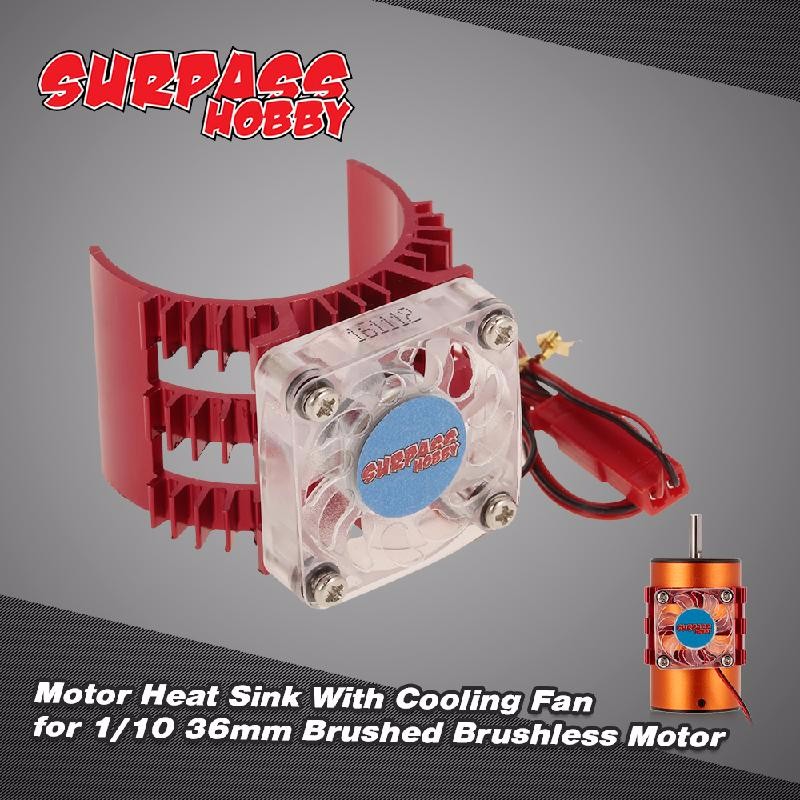 

GoolRC Red, TRAXXAS 36 мм Brushed Brushless Motor