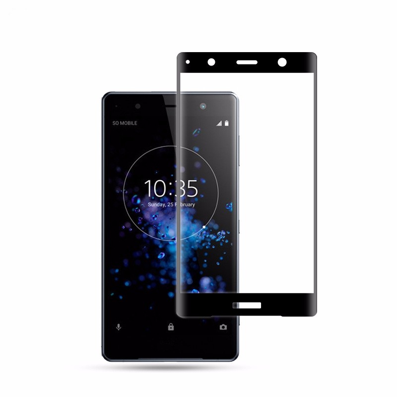 

WIERSS черный для Sony XZ2 Premium, для Sony Xperia XZ2 Premium Dual Tempered Glass Screen Protector