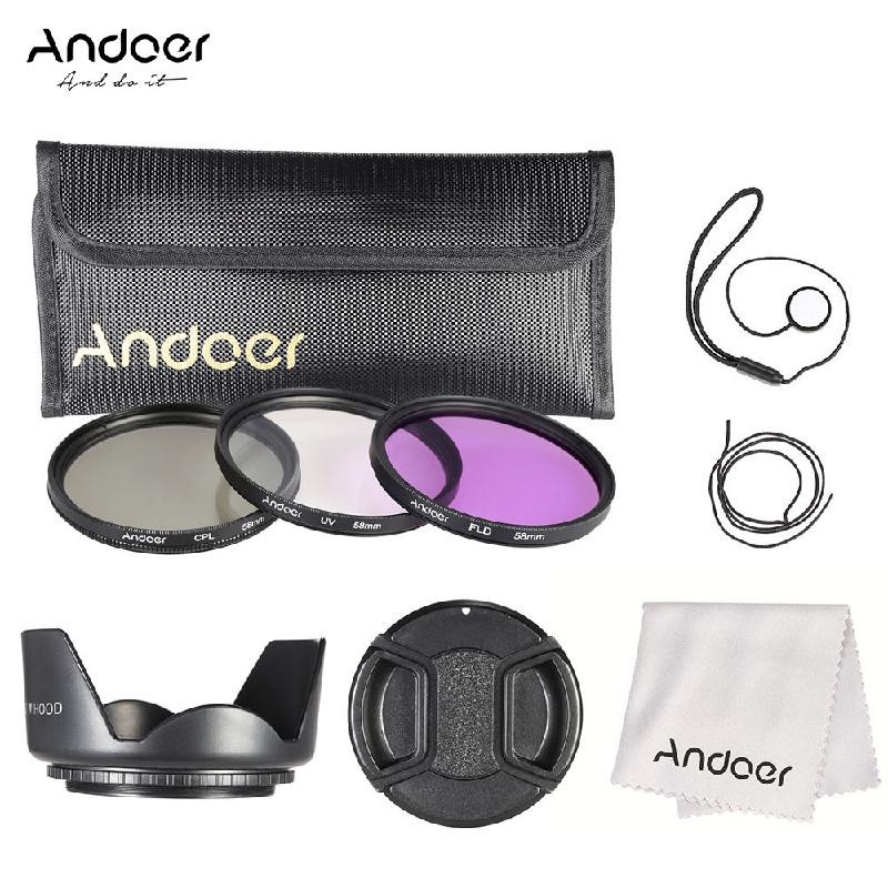 

ANDOER Black 58мм, Фильтры камеры