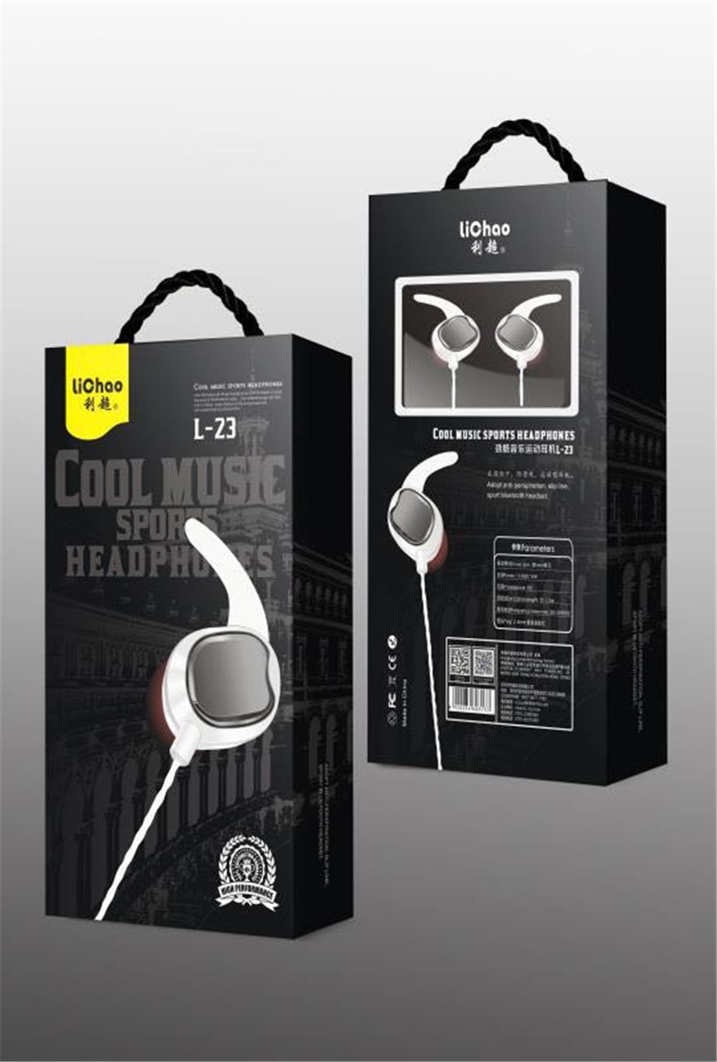 

GANGXUN White, Наушники-вкладыши Colorful Headset Hifi Earbuds Bass Наушники