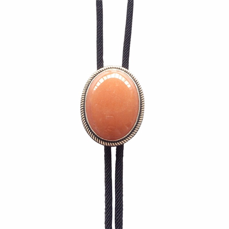 

JEANS FRIEND Black, Новый оригинал Vintage Sterling 926 Nature Red Aventurine Stone Bolo Tie