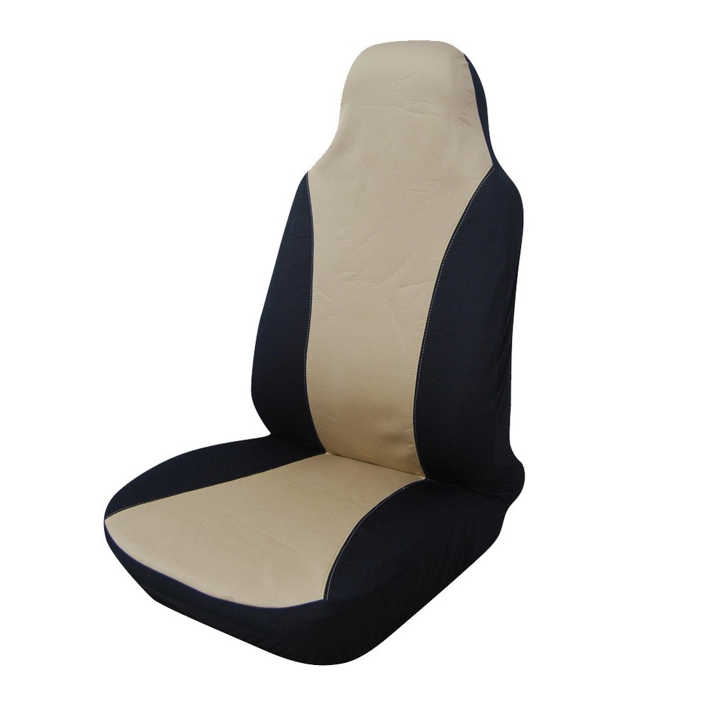 фото Kawosen 1pcs classic style car seat cover covers бежевый коврик для автомобилей с высоким задним ковшом