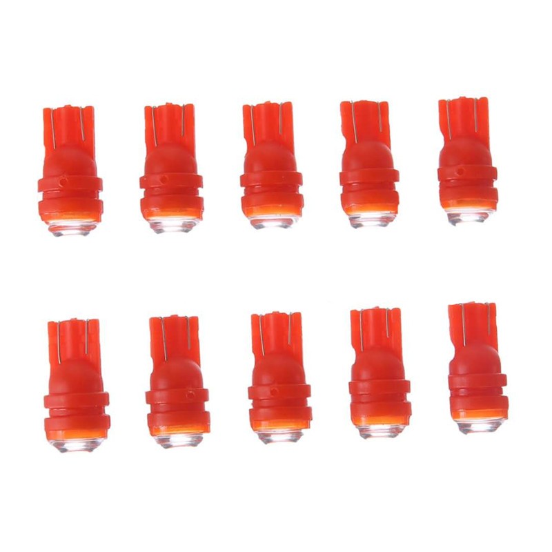 

ASLED Красный 10PCS T10 W5W, Светодиодная лампа